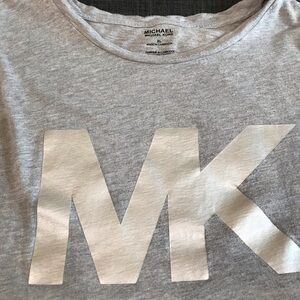 Michael Kors Gray Short Sleeve Tee